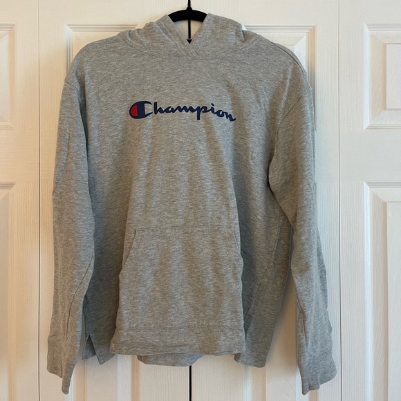 CHAMPION Grey Hoodie - Picture 2 of 2